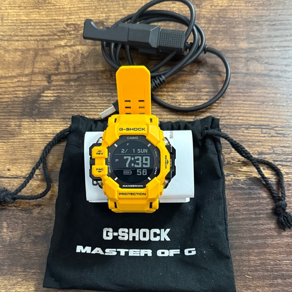 Casio G-Shock Vibrant Yellow Smartwatch